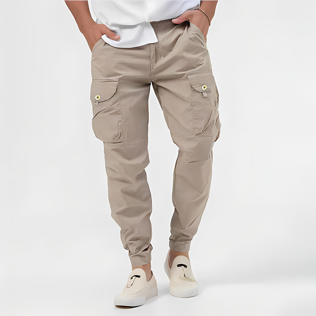 Glendel - Pantalons cargo à la mode pour homme