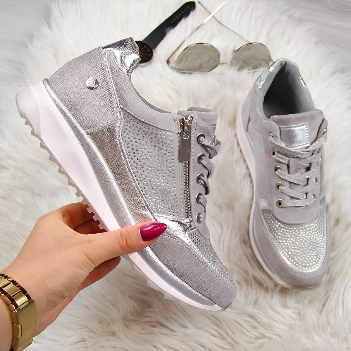 Pro Shoes - Chaussures de sport zippées