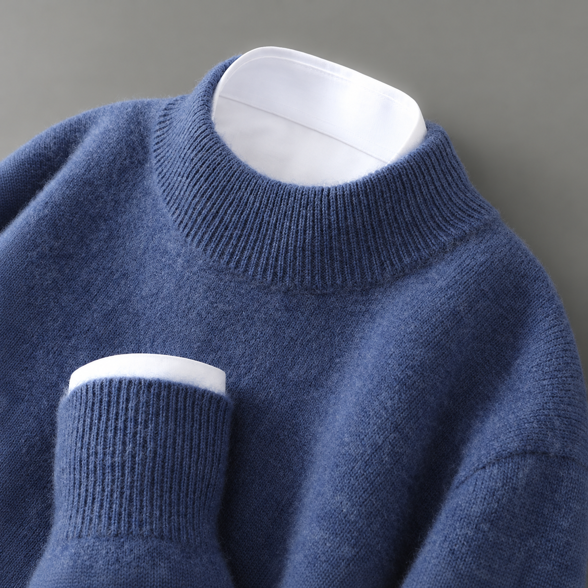 Wayne - Pull vintage ample pour hommes