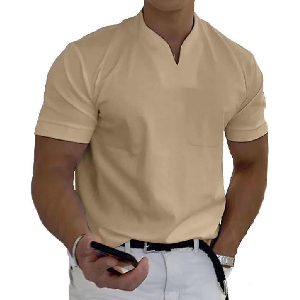 Jason - T-shirt business fitness à manches courtes pour hommes