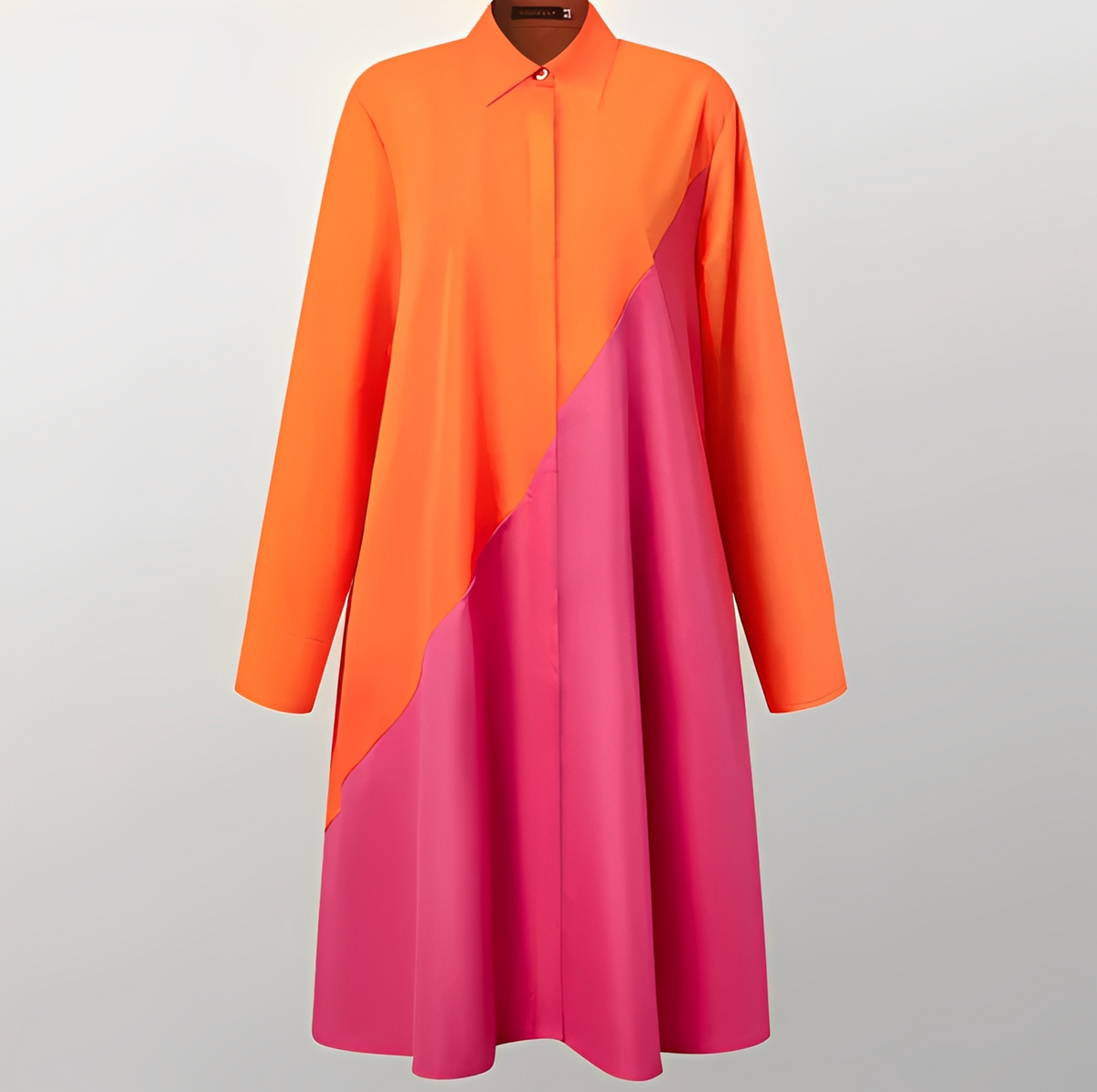 Micaela - Robe chemise chic pour femme