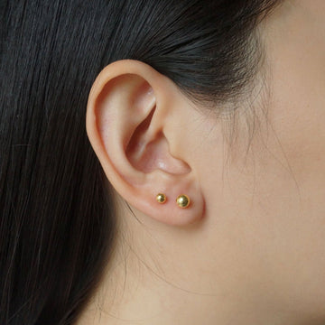 Jacqueline - Boucles d'oreilles en boule