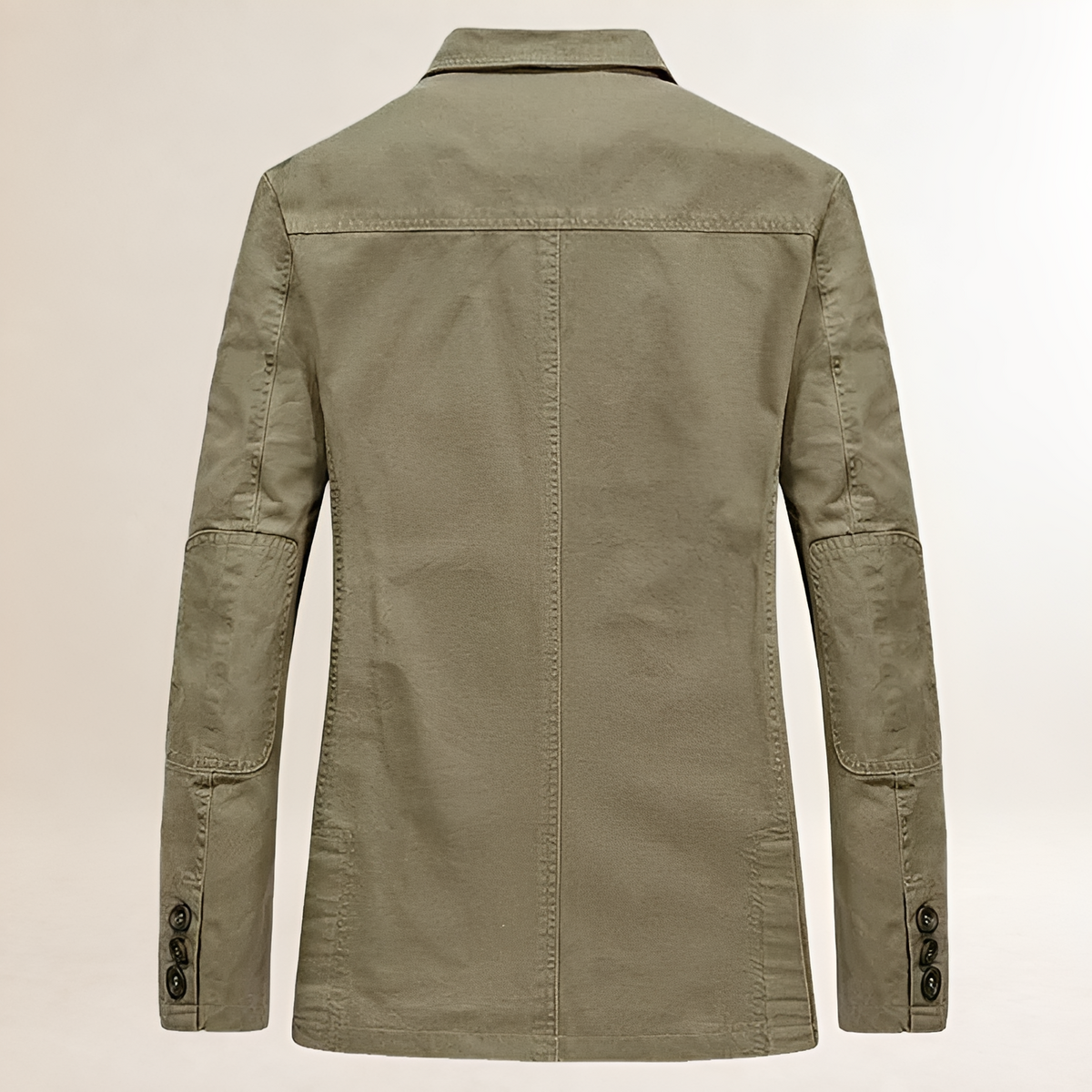 Blazer homme décontracté léger, coupe ajustée, fermeture boutonnée, poches multiples