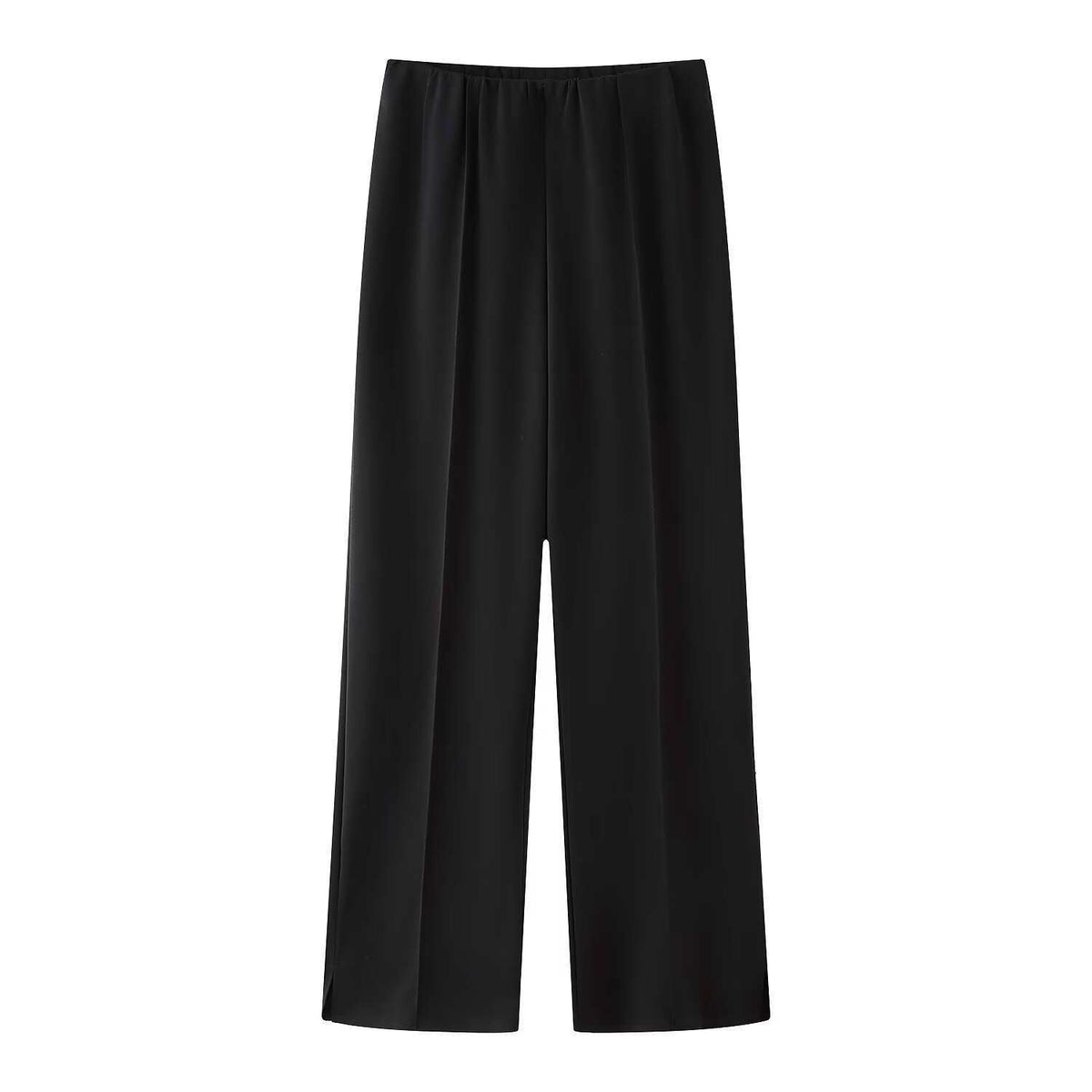 Ensemble de lounge pour femme à top à manches longues et pantalon à jambes larges