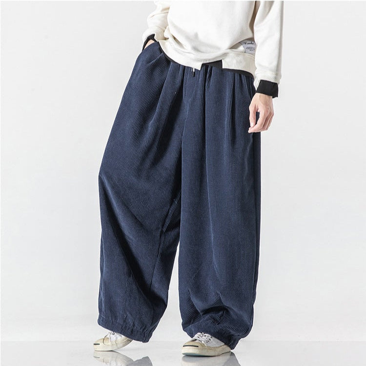 Jogging homme coupe décontractée avec cordon à la taille et poches