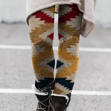 Leggings pour femmes à motifs uniques et coupe stretch