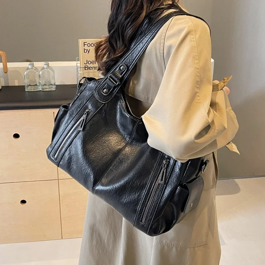 Sac bandoulière pour femmes - Design élégant, multiples poches, utilisation polyvalente