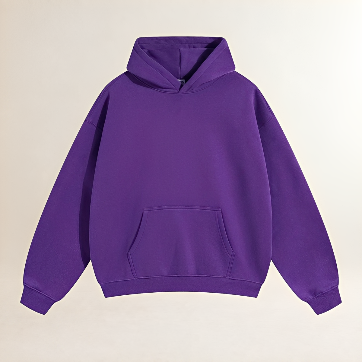 Sweat à capuche oversize pour homme - Poche kangourou, coupe décontractée
