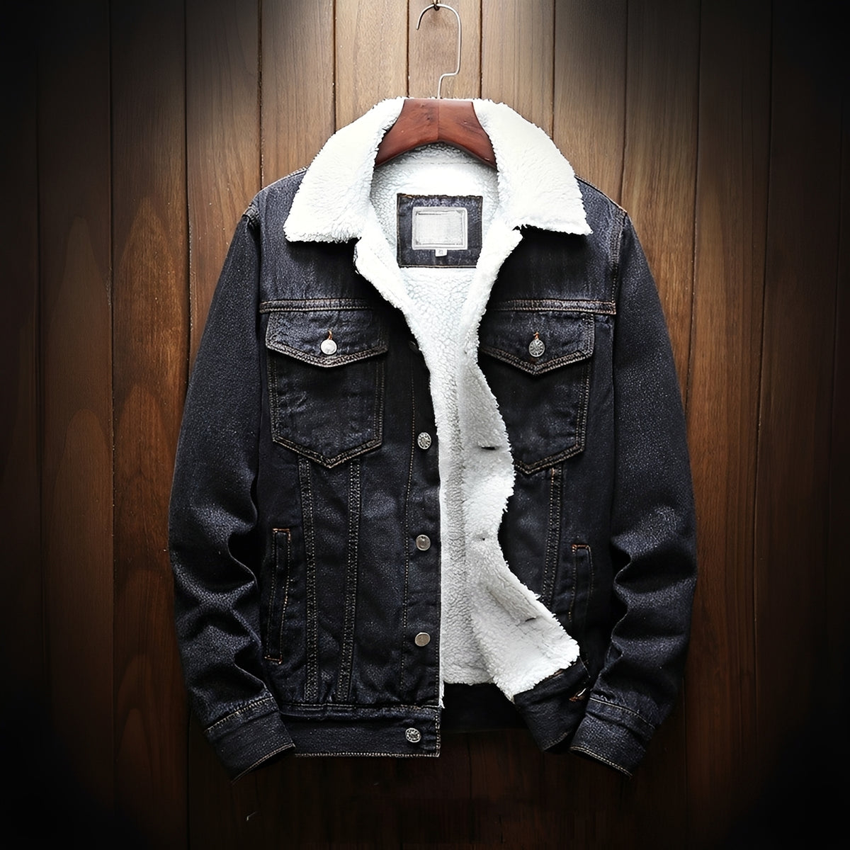 Veste homme classique à boutons et poches poitrine