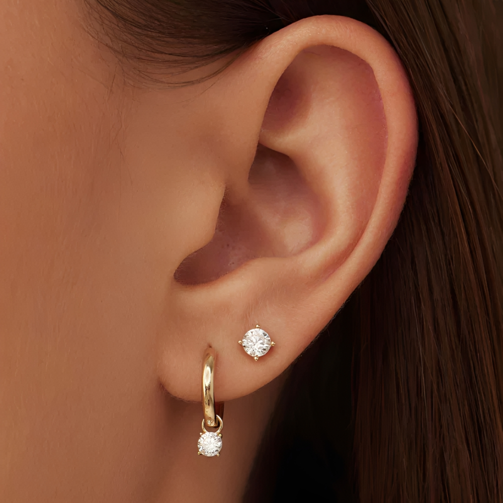 Lunara – Boucles d'oreilles avec pierres élégantes