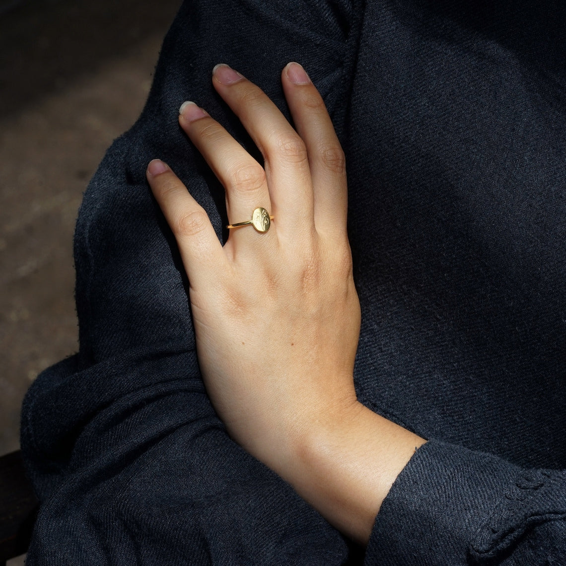 Bague fleur de naissance - Bague délicate personnalisée