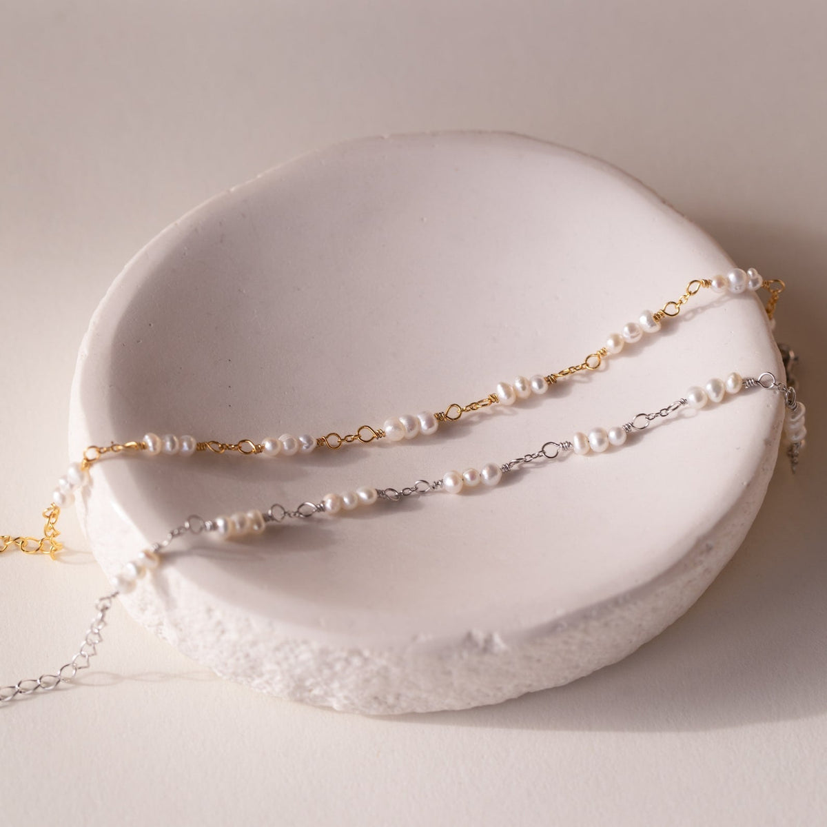 Hailey – Bracelet de perles avec stations