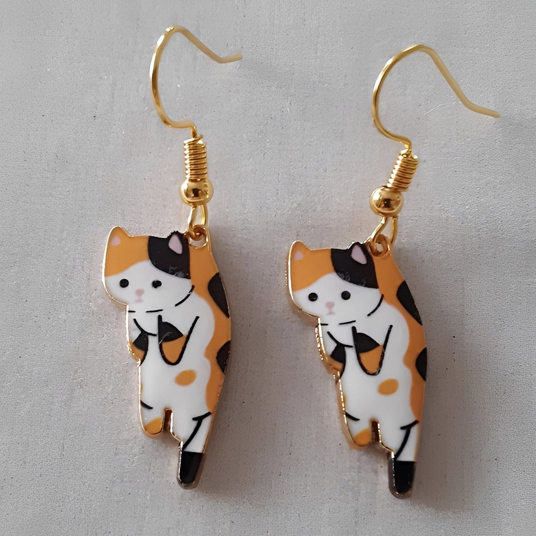 Kate – boucles pendantes de chat
