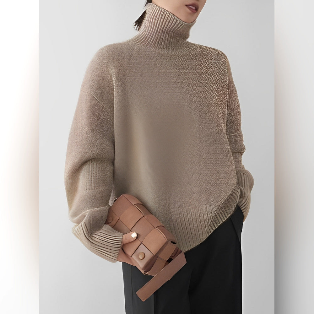 Yvette – Pull à col haut pour femmes