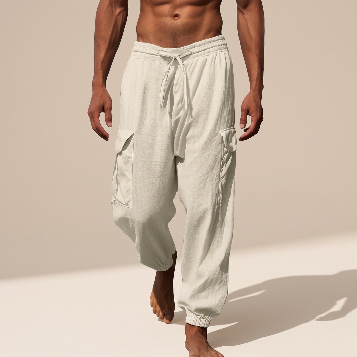 Rodgers - Pantalon Ample Confortable avec Poches