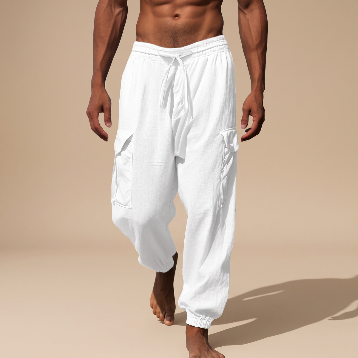 Rodgers - Pantalon Ample Confortable avec Poches