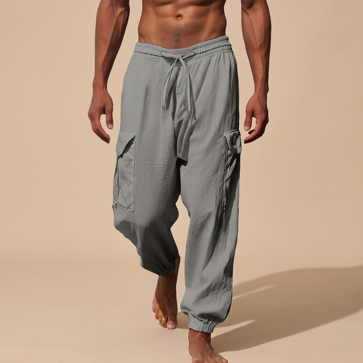 Rodgers - Pantalon Ample Confortable avec Poches