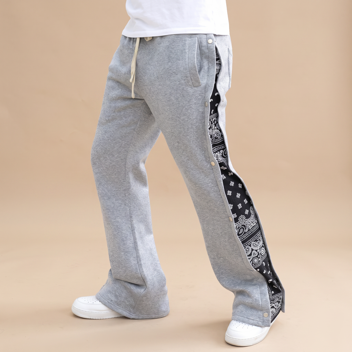 Reuben - Pantalon de Survêtement Ample et Élégant
