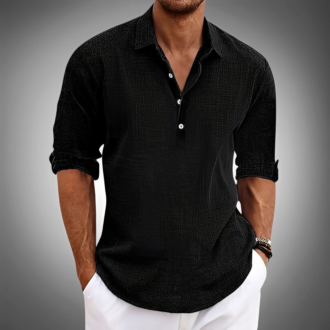 Giovanie - Chemise d'été raffinée pour homme