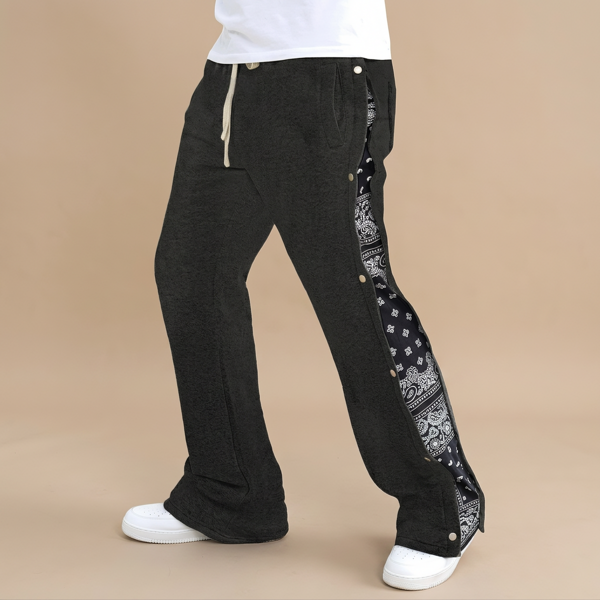 Reuben - Pantalon de Survêtement Ample et Élégant