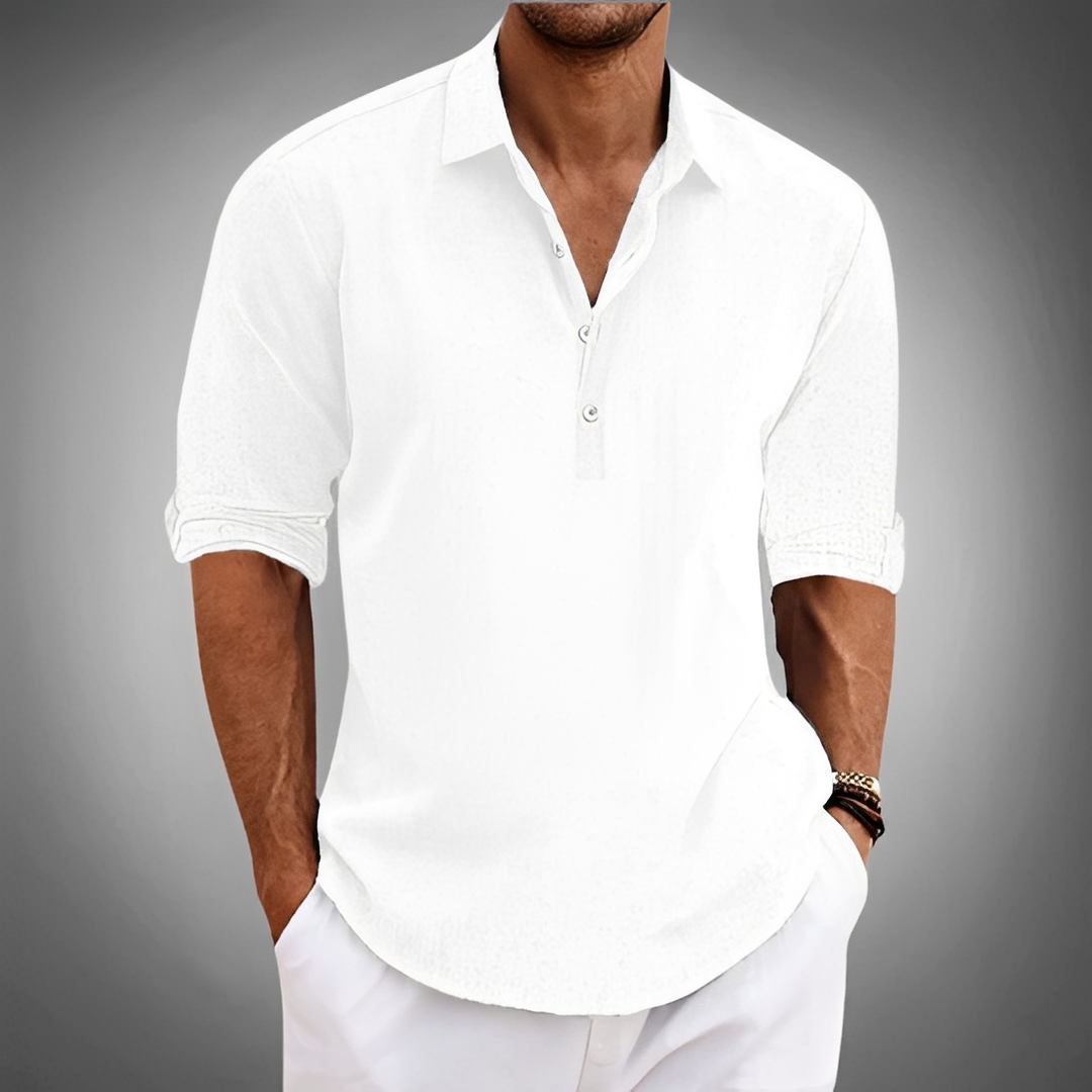 Giovanie - Chemise d'été raffinée pour homme
