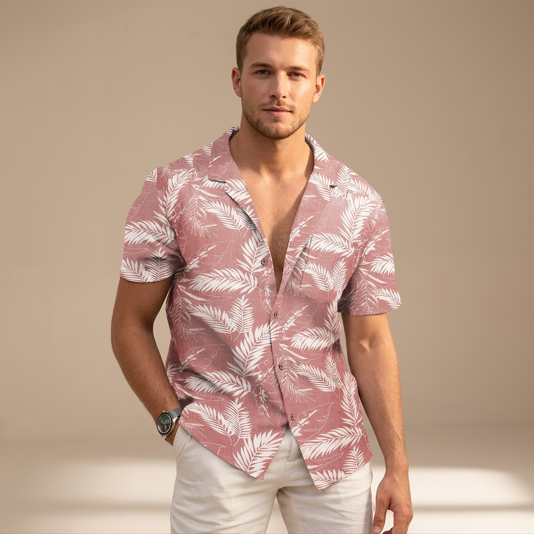 Tiago - Chemises Florales Hawaïennes