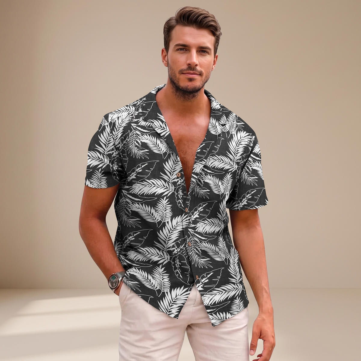 Tiago - Chemises Florales Hawaïennes