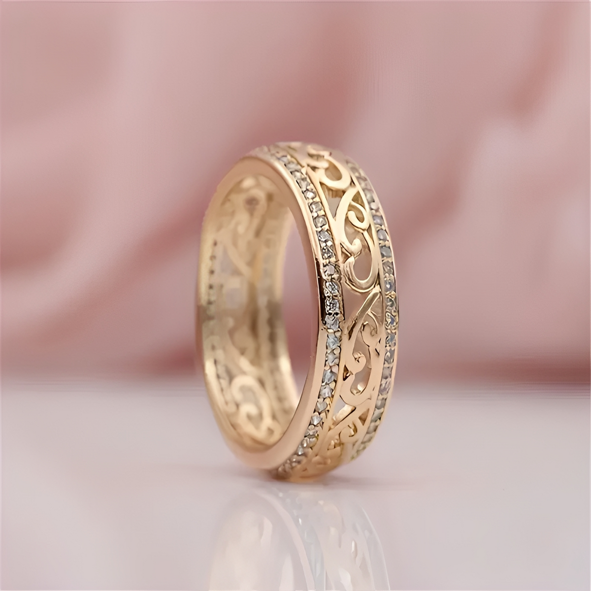 Yeri – Bague creuse élégante