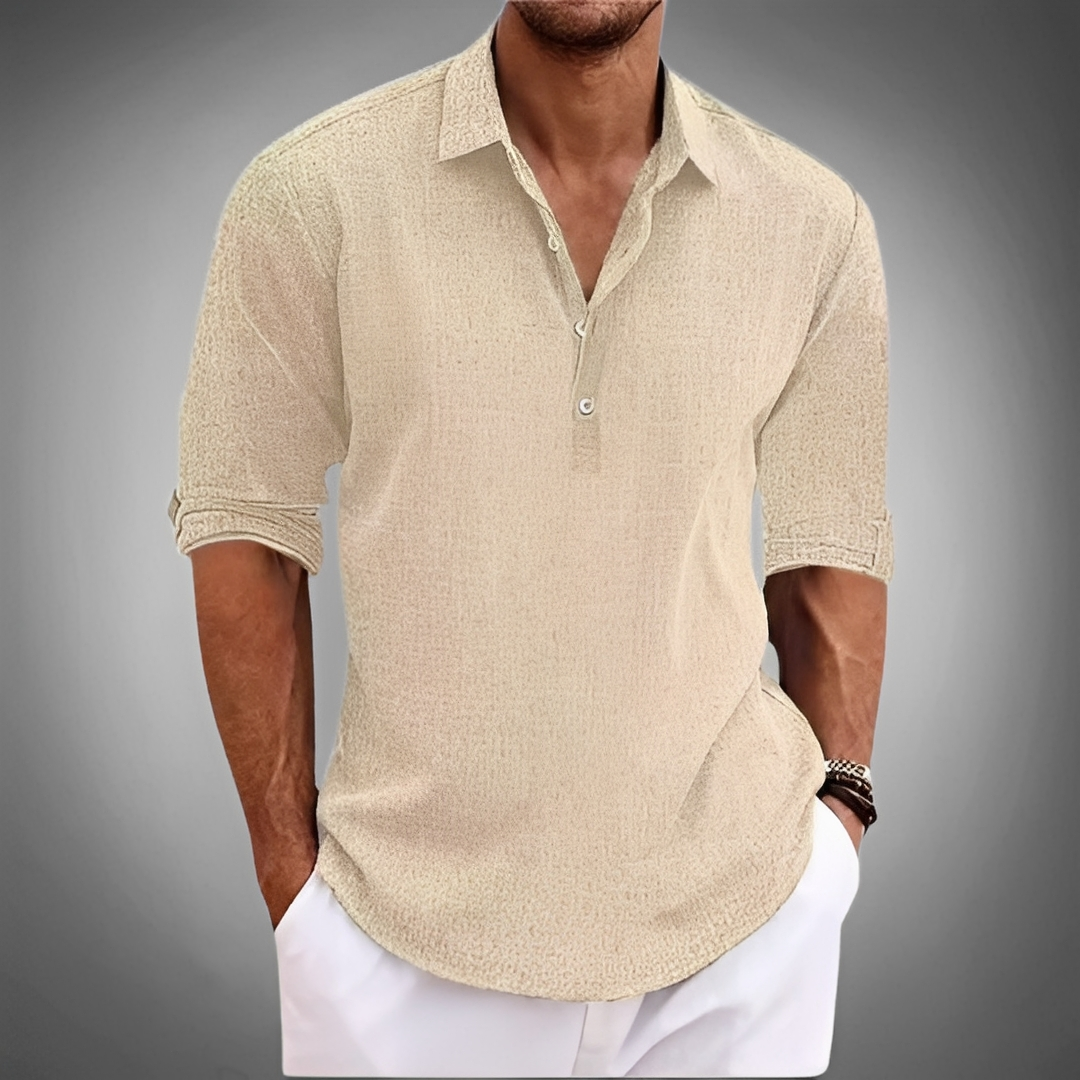 Giovanie - Chemise d'été raffinée pour homme