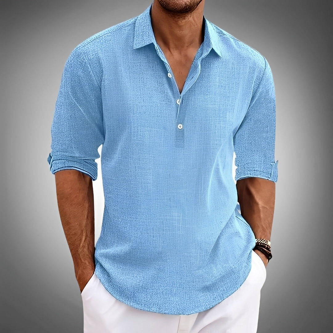 Giovanie - Chemise d'été raffinée pour homme