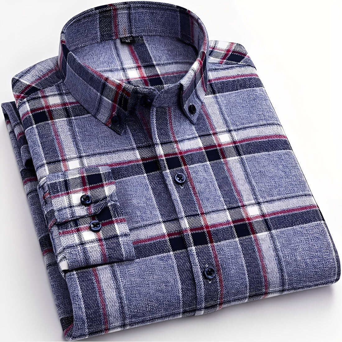 Nikolas - Chemise élégante à carreaux pour hommes
