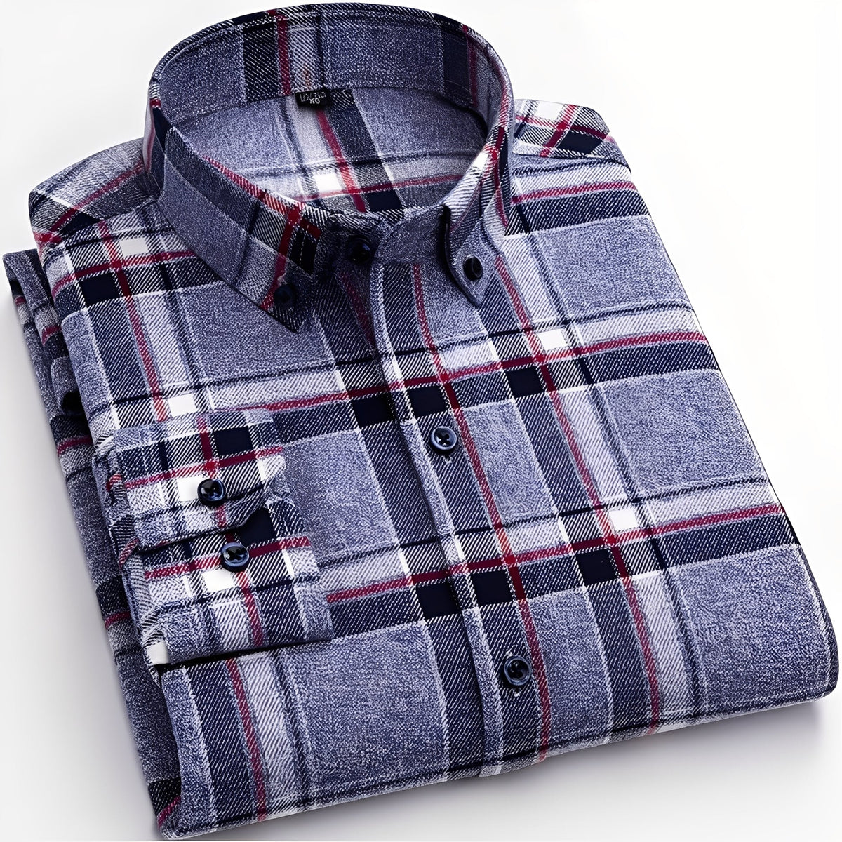 Nikolas - Chemise élégante à carreaux pour hommes
