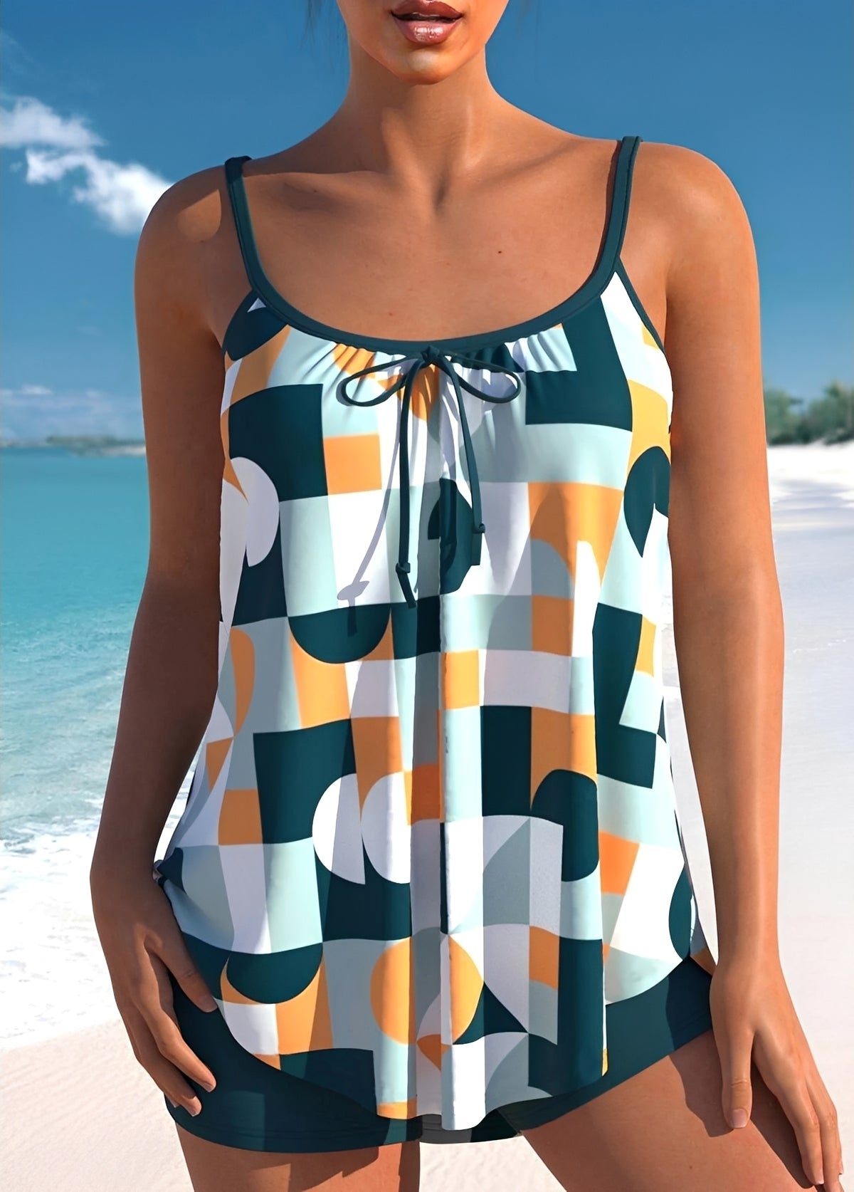 Connie - Maillot de bain chic à motif pour femmes