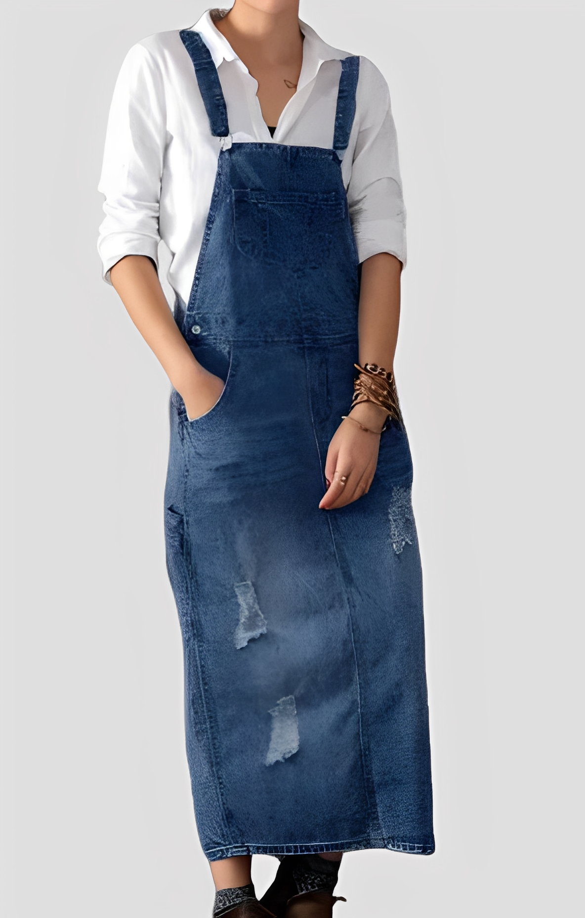 Katya - Combinaison en jean chic pour femmes