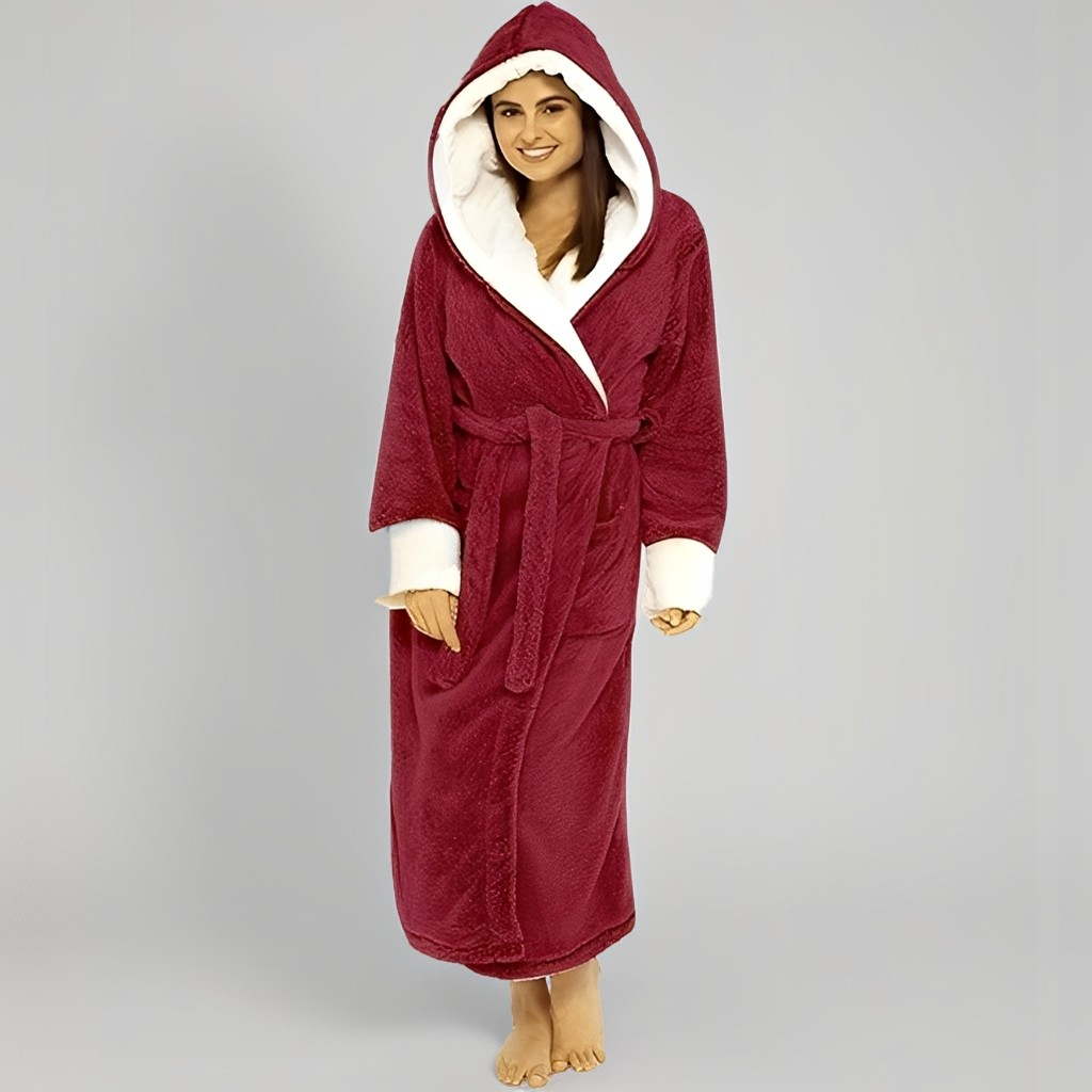 Aleta - Doux, long peignoir pour femmes
