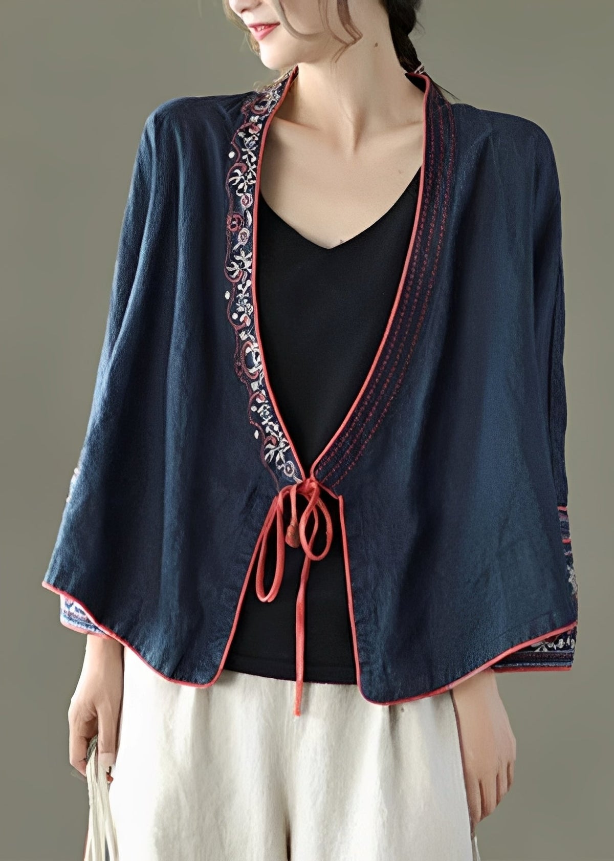 Nastia - Blouse chic et confortable avec broderie pour femmes