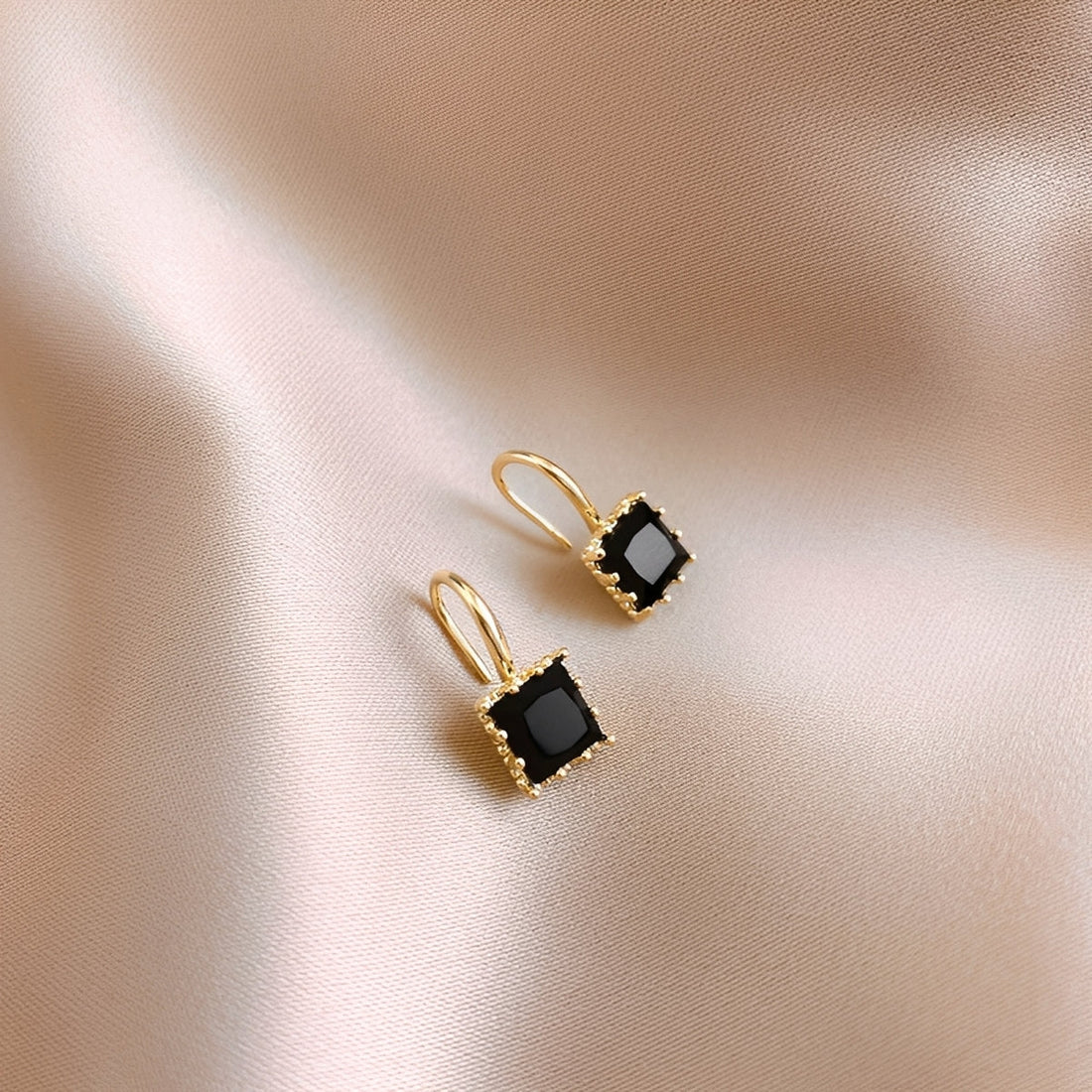 Cameron – Boucles d'oreilles en or et zircon cubique
