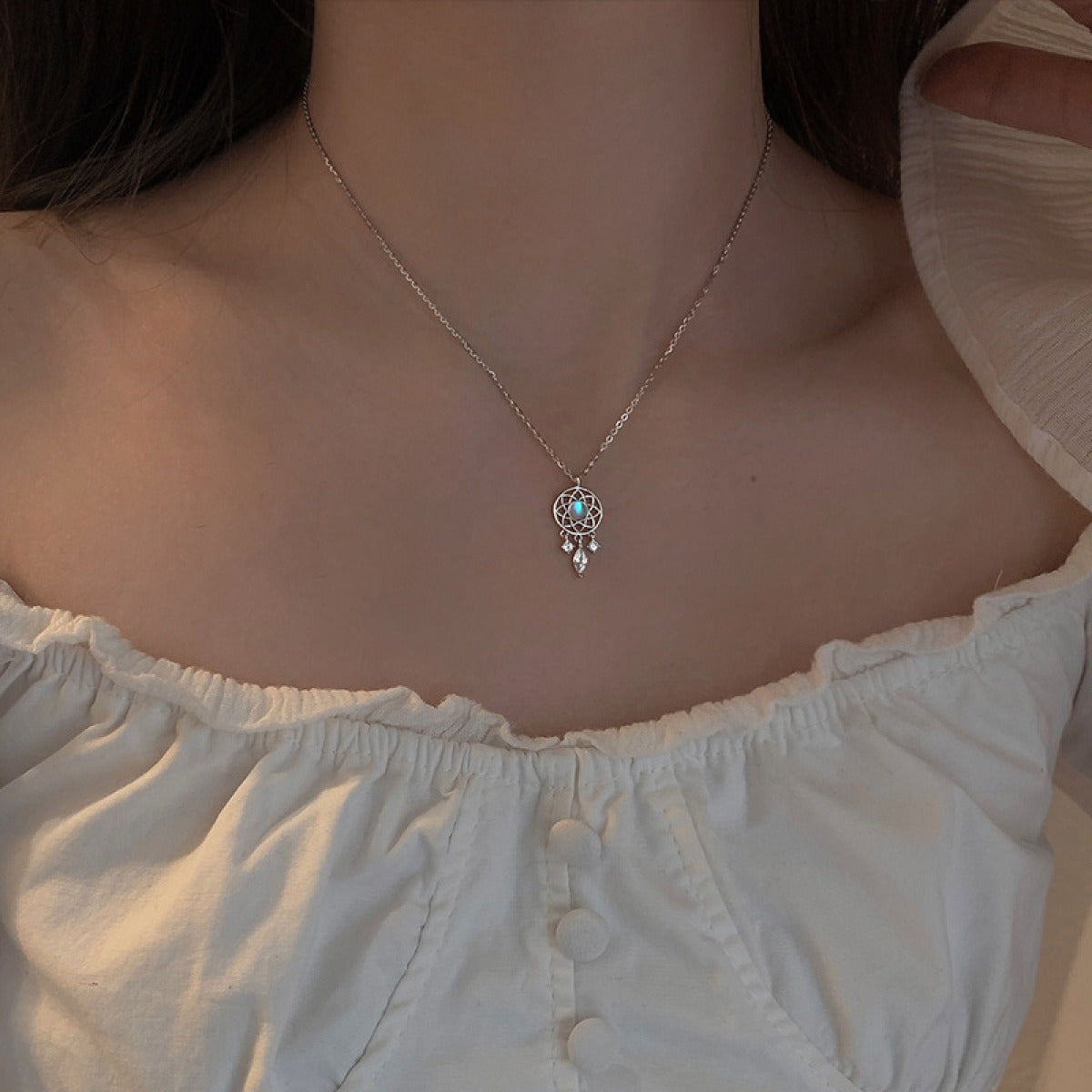 Arianne – Collier attrape-rêves élégant