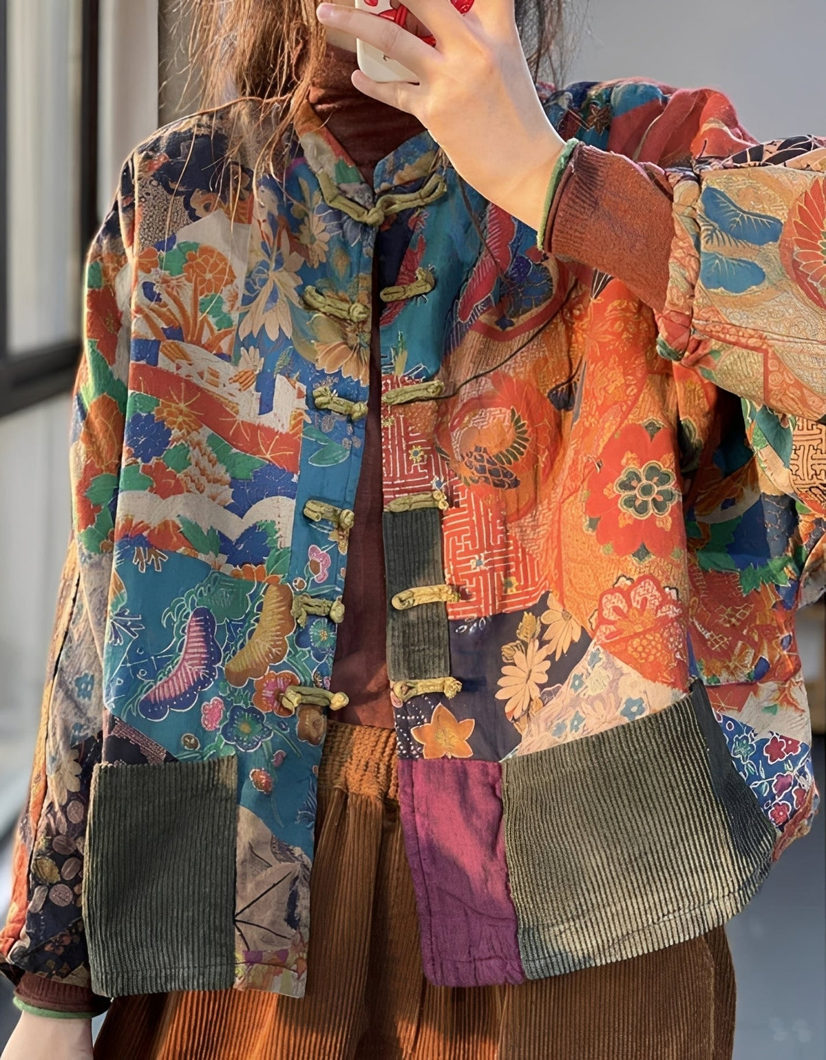 Hazel - Manteau traditionnel avec poches pour femmes