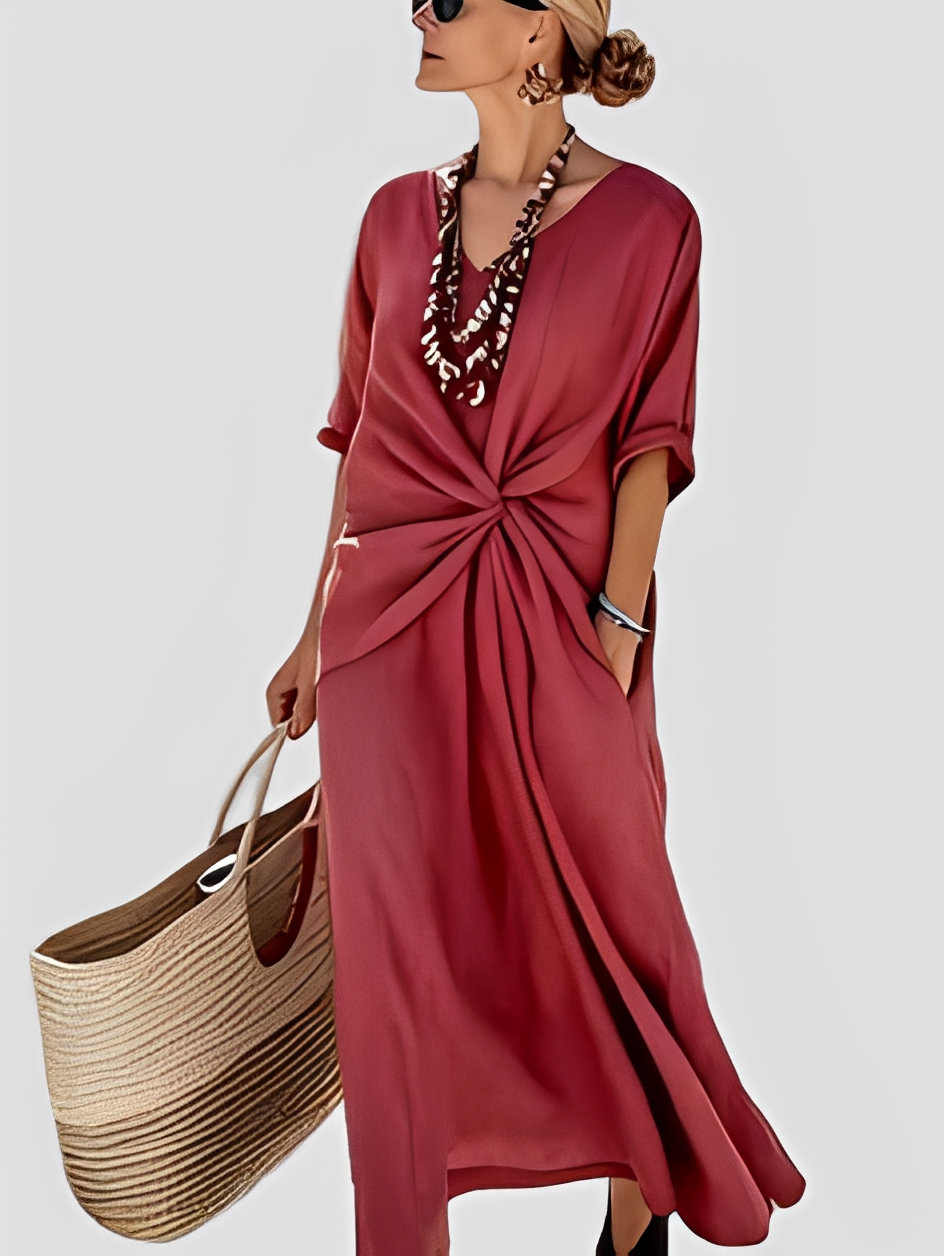 Mabel - Robe maxi chic et ample pour femmes