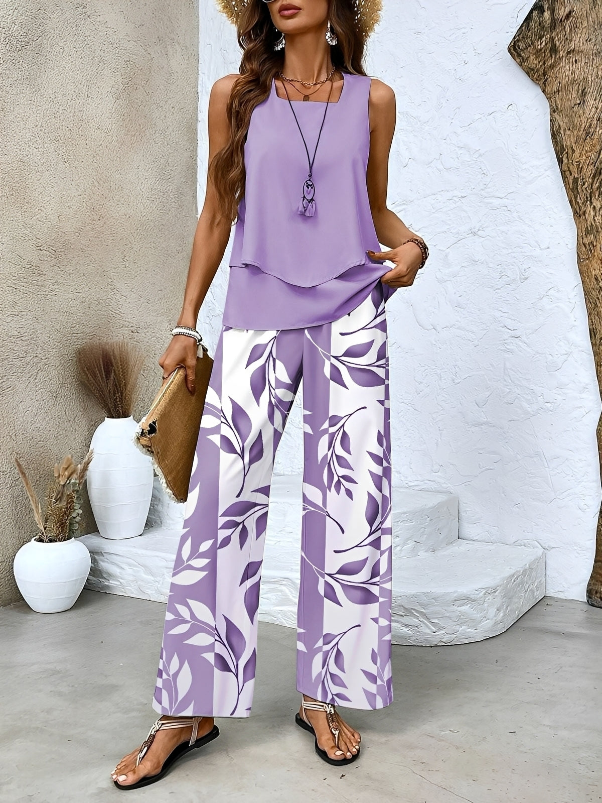 Jesse - Ensemble fluide et chic pour femmes