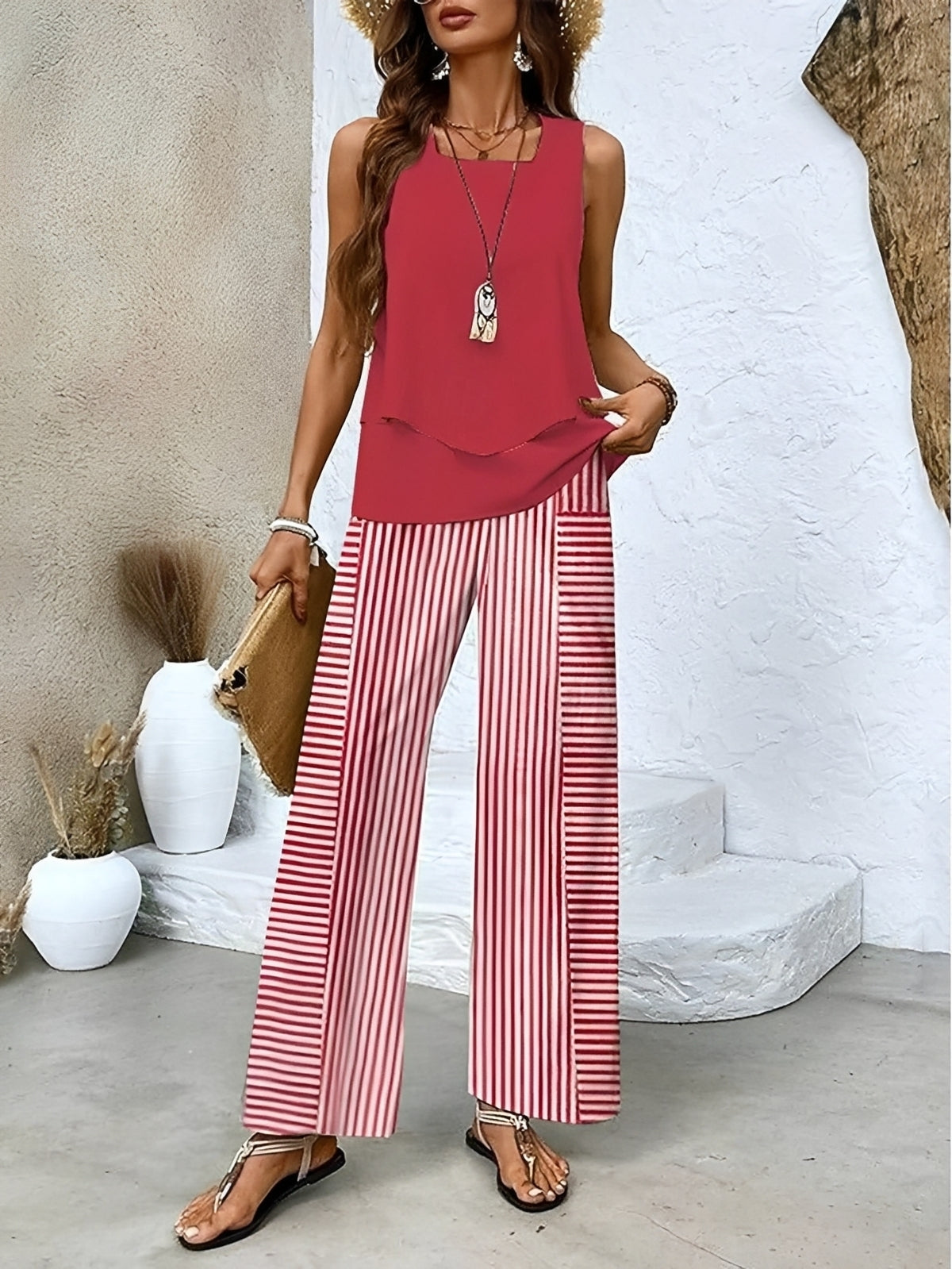 Jesse - Ensemble fluide et chic pour femmes