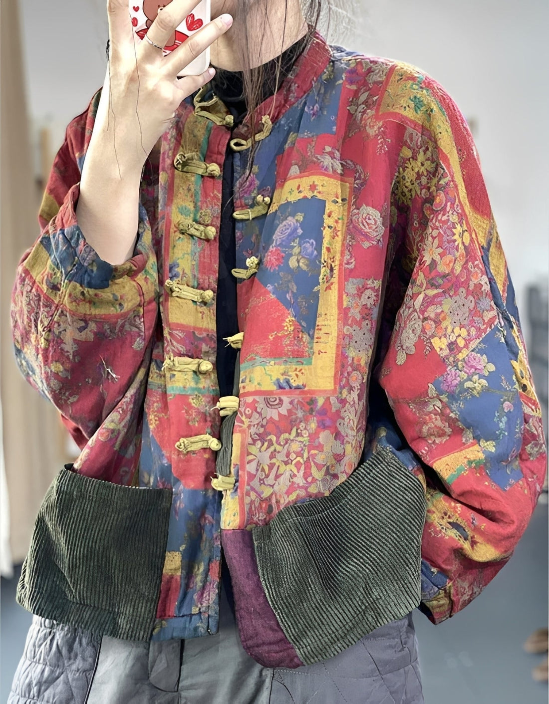 Hazel - Manteau traditionnel avec poches pour femmes
