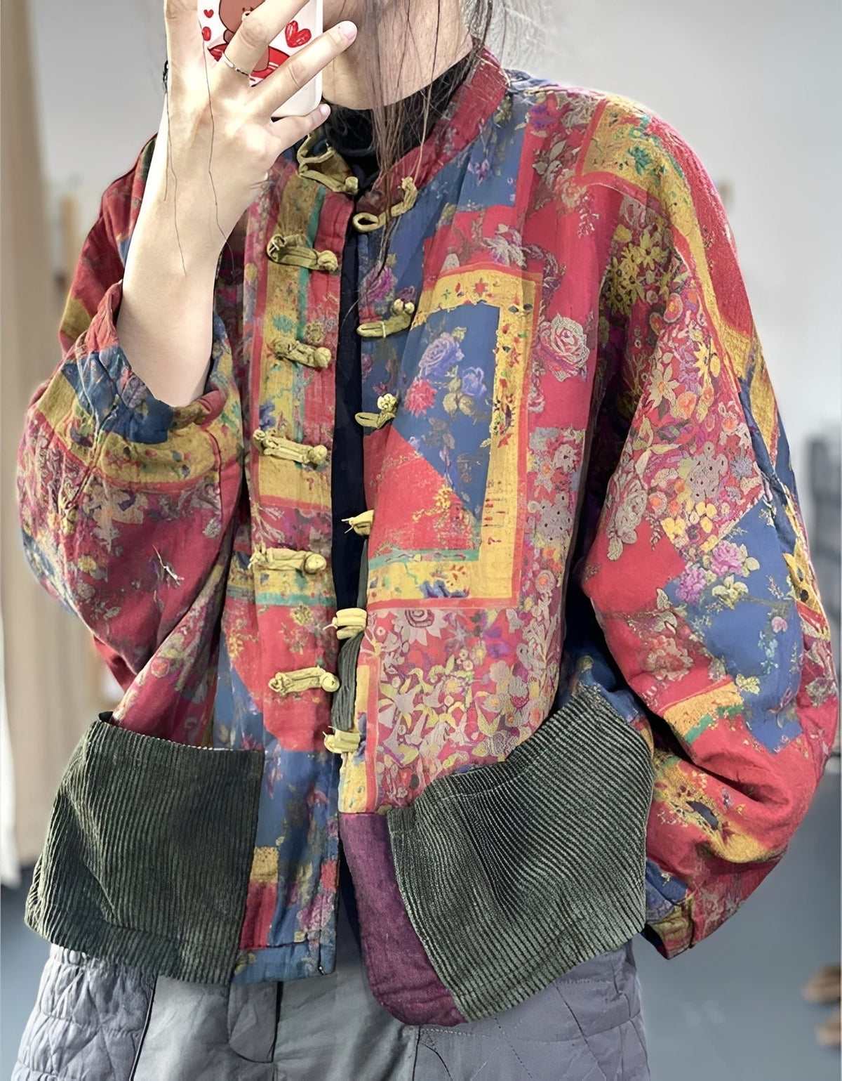 Hazel - Manteau traditionnel avec poches pour femmes