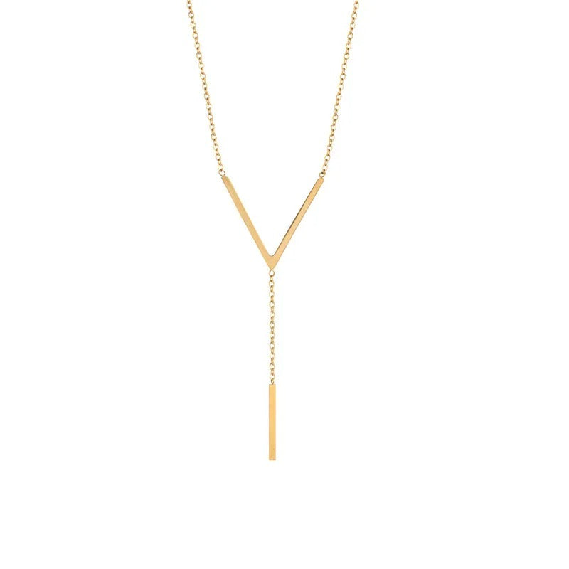 Vera – Collier avec pendentif géométrique