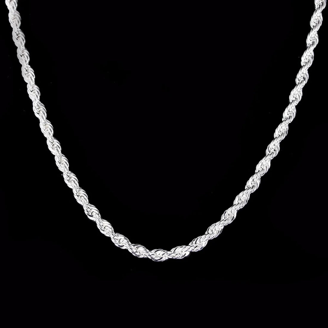 Isla – Collier en chaîne ondulée avec effet tordu
