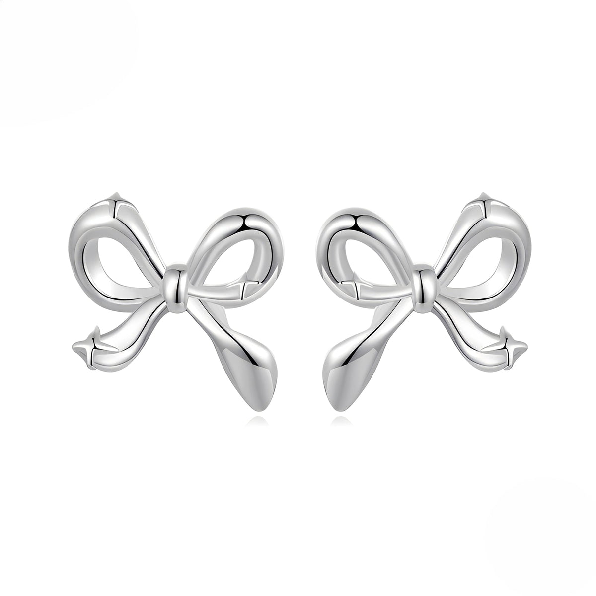 Lunea – Boucles d'oreilles mini écrou nœud stellaire