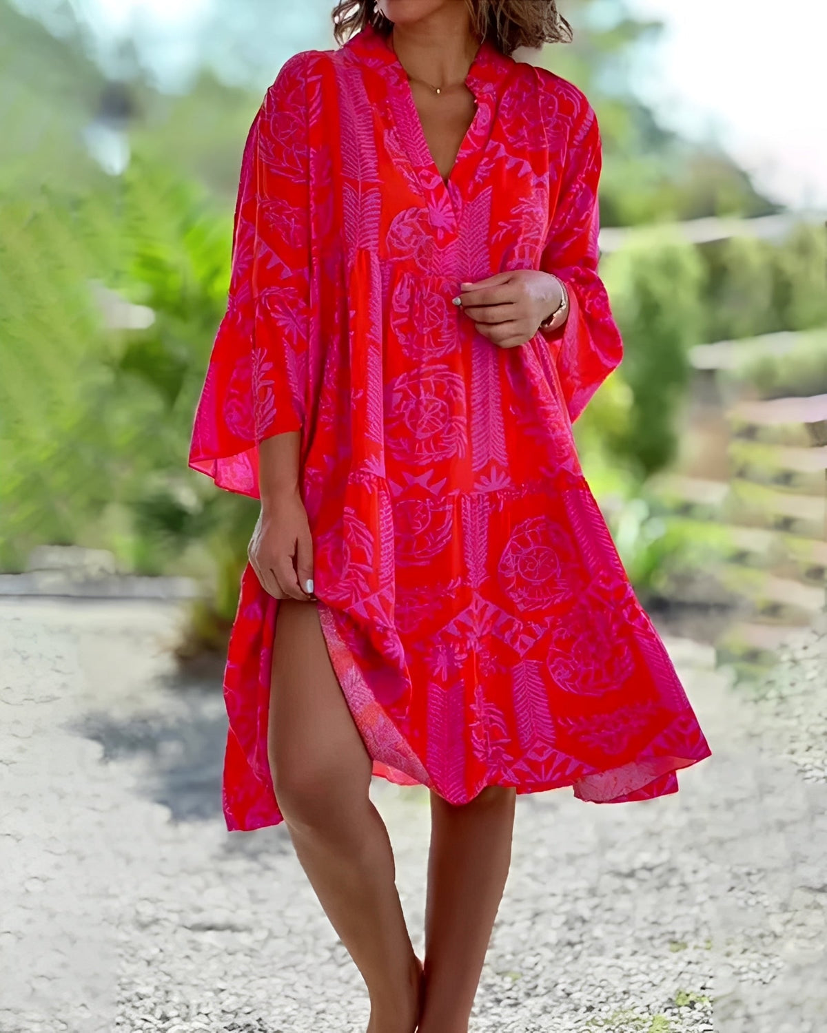 Linda - Robe ample et élégante de style bohème pour femmes