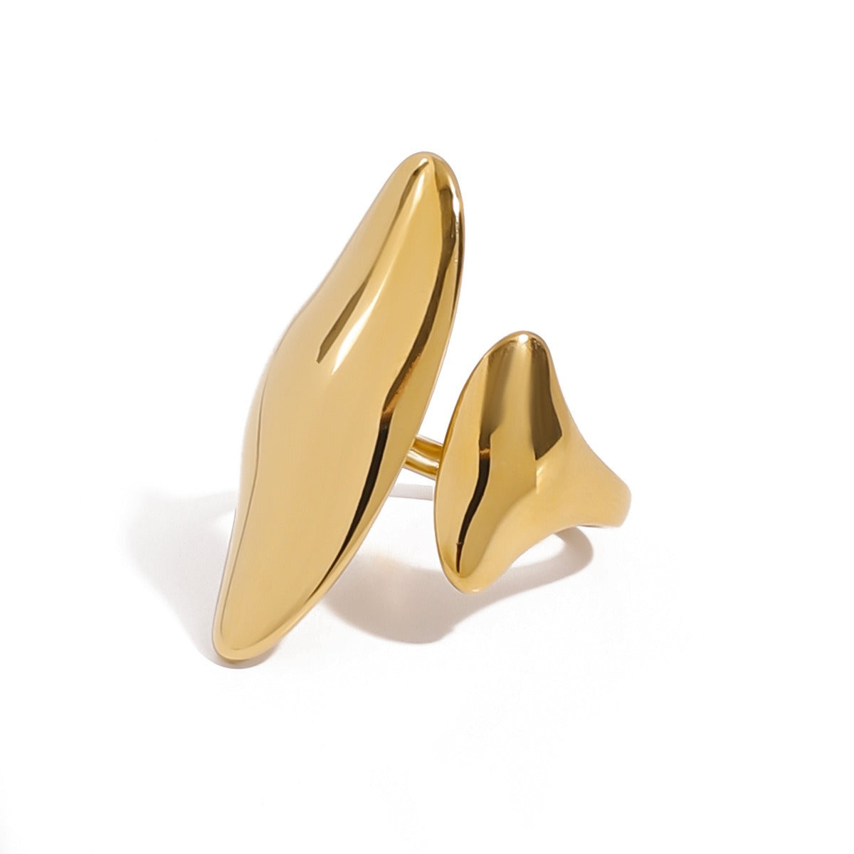 Apolline – Bague sculpturale ouverte
