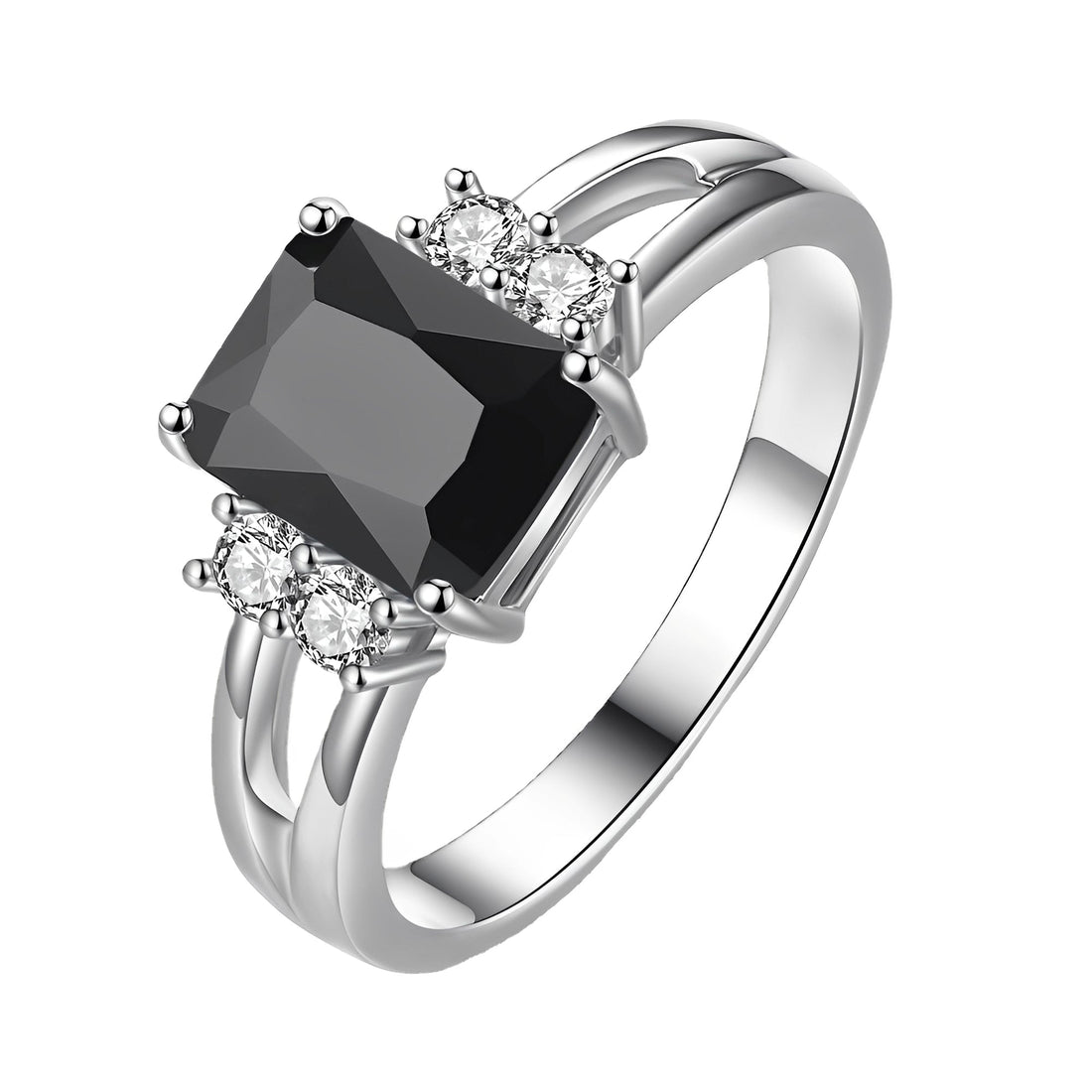 Ravenna – Bague vintage avec onyx brillant